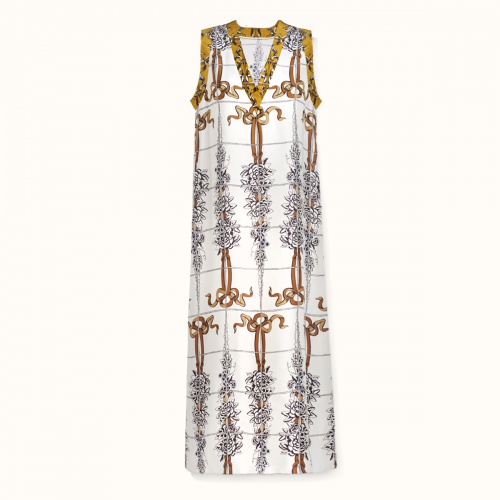 Dress "TILES" silk by Kokosha - Dresses