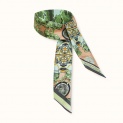Twilly "SUMMER GARDEN" silk 5x85 by Kokosha - Twillies