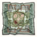Shawl "SUMMER GARDEN" wool 135х135