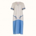 Dress "MINOAN AQUARIUM" linen by Kokosha - Dresses