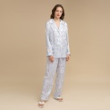 Pajamas "MUSICIANS" blue cotton-silk by Kokosha - Pajamas