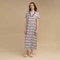 Dress-tunic "DISTAFF" silk by Kokosha - Dresses
