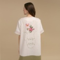 Dress "WITH A BOUQUET" linen by Kokosha - Dresses