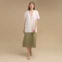 Dress "WITH A BOUQUET" linen by Kokosha - Dresses