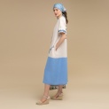 Dress "MINOAN AQUARIUM" linen by Kokosha - Dresses