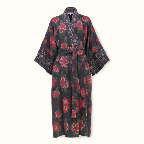 Kimono "LION AND LIONESS" wool by Kokosha - Kimono