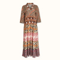 Dress "IKOKU" cotton-silk with ruffles by Kokosha - Dresses