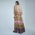 Dress "IKOKU" cotton-silk with ruffles by Kokosha - Dresses