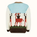 Cardigan " Riders of EWE" wool by Kokosha - Cardigans