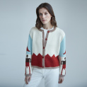 Cardigan " Beach of Ewe" wool by Kokosha - Cardigans
