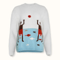 Sweater "Water Polo" wool by Kokosha - Cardigans