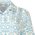 Shirt "WITH ORNAMENT" silk on a white background by Kokosha - Shirts and trousers