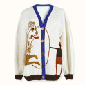 Cardigan "LION AND TRAINER" wool by Kokosha - Cardigans