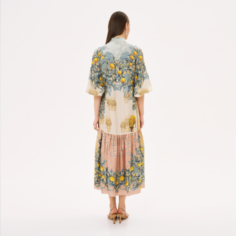 Dress "COLCHIS" silk by Kokosha - Dresses