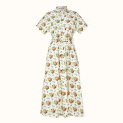 Dress "WITH BOUQUETS" cotton by Kokosha buy online