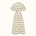Dress "WITH BOUQUETS" cotton by Kokosha buy online