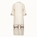 Dress "COLCHIS" linen on almond background by Kokosha buy online