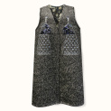Vest "PEACOCKS" wool with embroidery by Kokosha buy online