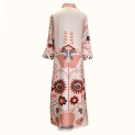 Dress "EMBROIDERESSES" silk by Kokosha buy online