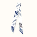 Skinny Scarf "TILES" silk 5x85 cm by Kokosha buy online