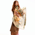 Shawl "COLCHIS" wool 135x135 by Kokosha buy online
