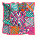 Scarf "NEREDITSA PINK" silk 65х65 by Kokosha buy online