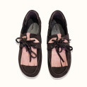 Moccasins "PEACOCKS" suede by Kokosha buy online