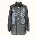 Denim jacket "PEACOCKS" by Kokosha buy online