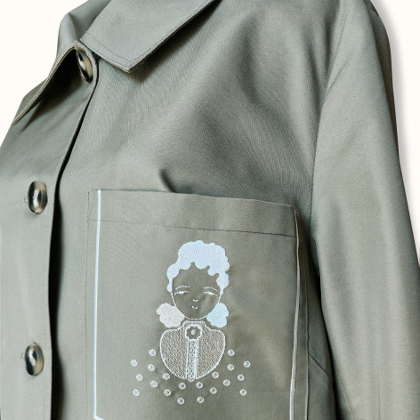 Raincoat "JHOTI" cotton