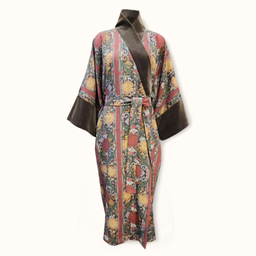 Kimono "LOKAI" wool with print
