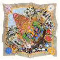 Shawl "CHARIOT FESTIVAL" wool 135х135